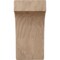 Ekena Millwork 5 1/4"W x 4"D x 10"H Clarksville Bracket, Mahogany BKTW05X04X10CVGM - alternate 2